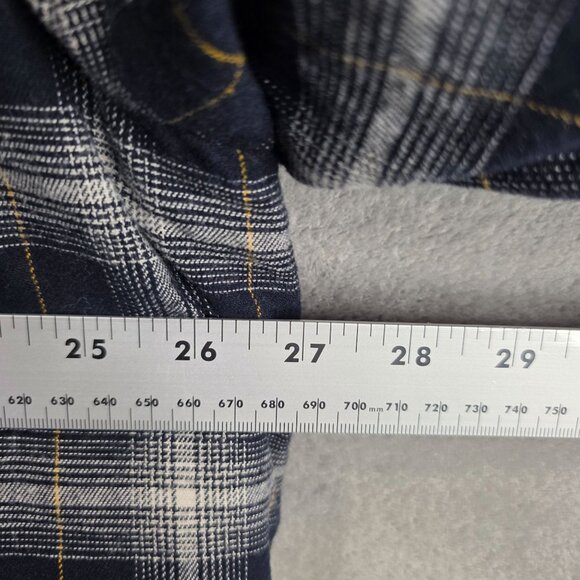 Mens Rugged Elements Plaid Insulated Flannel Shirt Jacket Button Up Size XXL - Picture 7 of 8